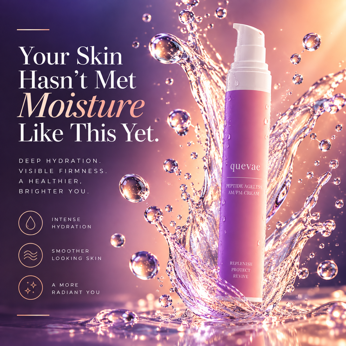 Quevae™ Peptide Ageless AM/PM Cream