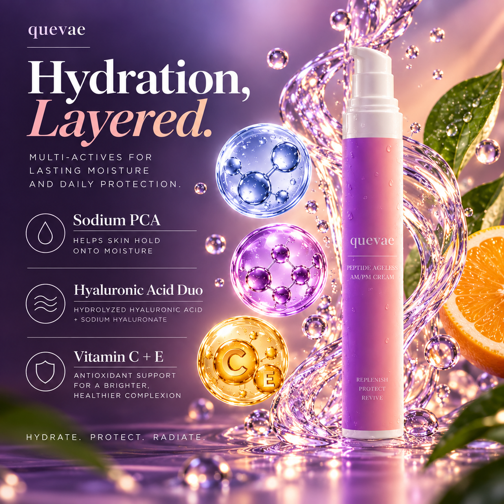 Quevae™ Peptide Ageless AM/PM Cream